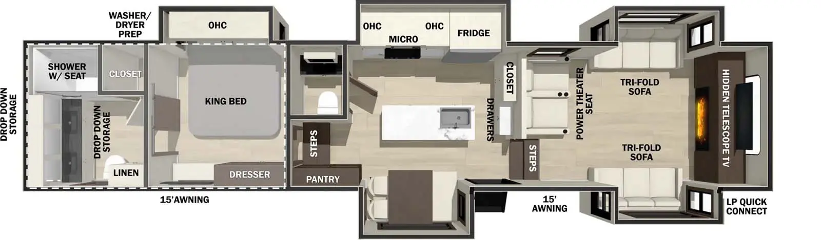 370FL Floorplan Image